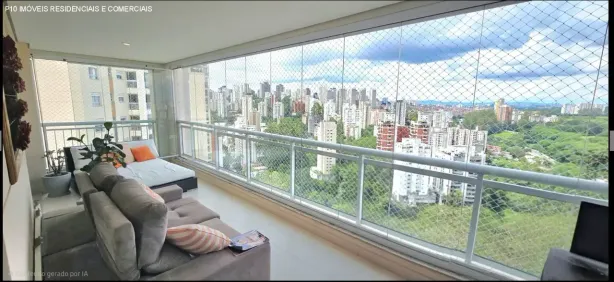 Apartamento com 3 Quartos para alugar, 200m² no Vila Andrade, São Paulo