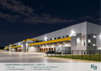 Galpão/Depósito/Armazém para alugar, 2973m² no Civit II, Serra