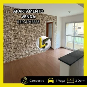 Apartamento com 2 Quartos à venda, 54m² no Campestre, Santo André