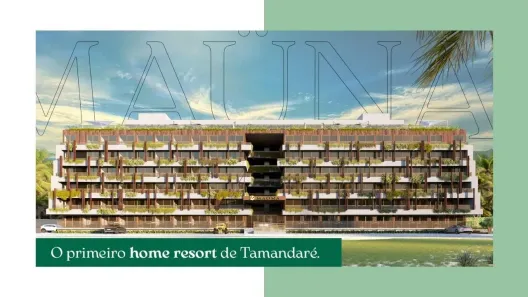 Flat com 1 Quarto à venda, 19m² no Tamandaré, Tamandaré