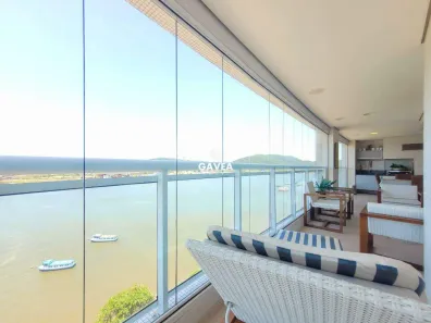 Apartamento com 3 Quartos à venda, 189m² no Ponta da Praia, Santos