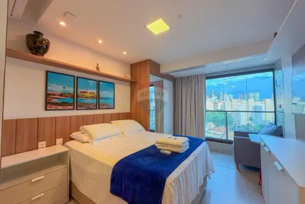 Apartamento com 1 Quarto para alugar, 21m² no Barra, Salvador