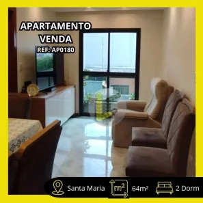 Apartamento com 2 Quartos à venda, 64m² no Santa Maria, São Caetano do Sul