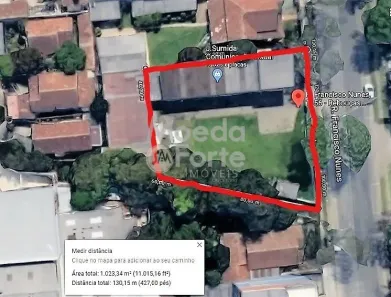 Lote/Terreno à venda, 1060m² no Prado Velho, Curitiba