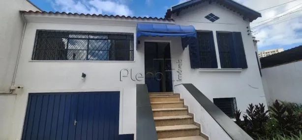Imóvel Comercial com 3 Quartos para alugar, 164m² no Botafogo, Campinas