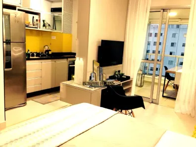 Flat com 1 Quarto para alugar, 35m² no Indianópolis, São Paulo