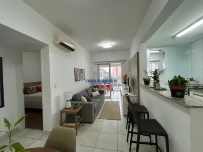 Apartamento com 1 Quarto para alugar, 65m² no Gonzaga, Santos
