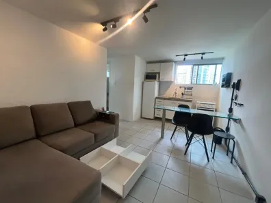 Apartamento com 1 Quarto para alugar, 33m² no Boa Viagem, Recife
