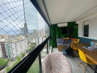 Apartamento com 2 Quartos à venda, 82m² no Gonzaga, Santos