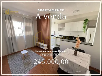 Apartamento com 2 Quartos à venda, 45m² no Residencial Centro da Serra, Serra