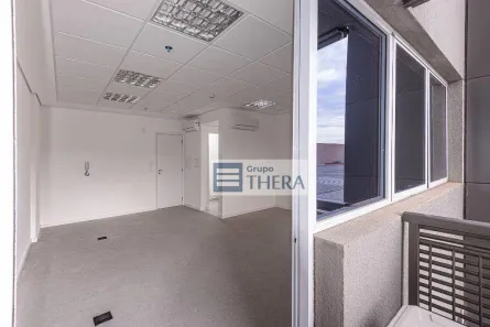 Sala Comercial para alugar, 33m² no Novo Homero Thon, Santo André