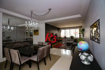 Apartamento com 3 Quartos à venda, 160m² no Boqueirão, Santos