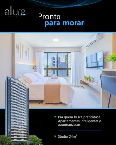 Apartamento com 1 Quarto à venda, 24m² no Boa Viagem, Recife
