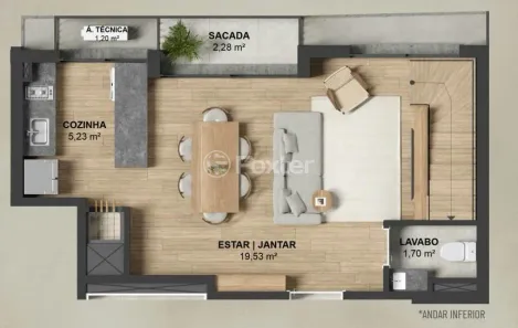 Apartamento com 2 Quartos à venda, 93m² no Mont Serrat, Porto Alegre