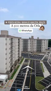 Apartamento com 3 Quartos à venda, 60m² no Ponta Negra, Manaus
