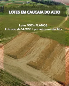 Lote/Terreno à venda, 500m² no Altos de Caucaia (Caucaia do Alto), Cotia