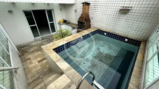 Cobertura com 3 Quartos à venda, 170m² no Marapé, Santos