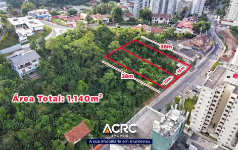 Lote/Terreno à venda, 1140m² no Vila Formosa, Blumenau