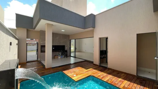 Casa de Condomínio com 3 Quartos à venda, 158m² no Jardins Bolonha, Senador Canedo