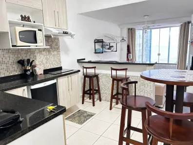 Apartamento com 1 Quarto para alugar, 26m² no Boqueirão, Santos