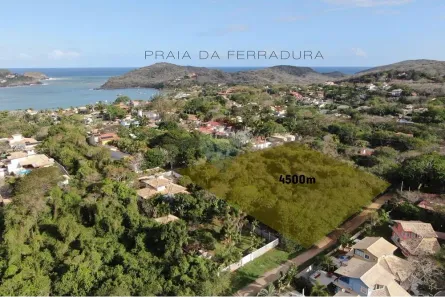 Lote/Terreno à venda, 4500m² no Ferradura, Armação dos Búzios
