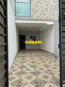 Sobrado com 3 Quartos à venda, 120m² no Vila Alzira, Santo André