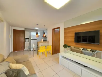 Apartamento com 1 Quarto à venda, 58m² no Pirangi do Norte (Distrito Litoral), Parnamirim