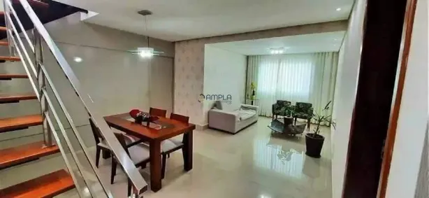 Cobertura com 3 Quartos para alugar, 190m² no Buritis, Belo Horizonte