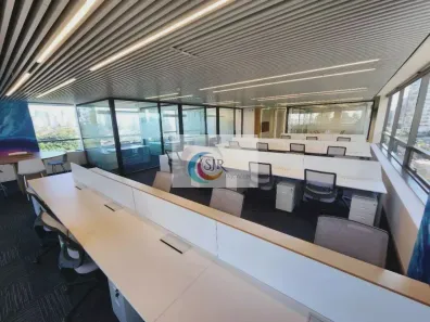 Sala Comercial para alugar, 533m² no Cidade Monções, São Paulo