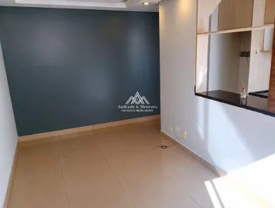 Apartamento com 2 Quartos para alugar, 47m² no Reserva Sul Condomínio Resort, Ribeirão Preto