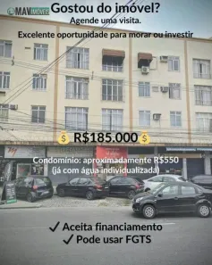 Apartamento com 2 Quartos à venda, 57m² no Bento Ribeiro, Rio de Janeiro