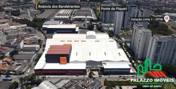 Galpão/Depósito/Armazém para alugar, 5000m² no Vila Anastácio, São Paulo