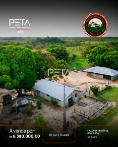 Fazenda/Sítio com 1 Quarto à venda, 415m² no Área Rural de Boa Vista, Boa Vista