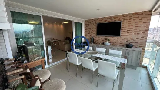 Apartamento com 3 Quartos à venda, 126m² no Boqueirão, Santos