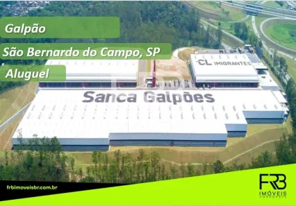 Galpão/Depósito/Armazém para alugar, 4017m² no Batistini, São Bernardo do Campo