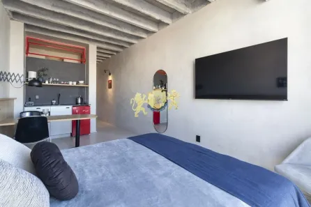 Flat com 1 Quarto para alugar, 29m² no República, São Paulo