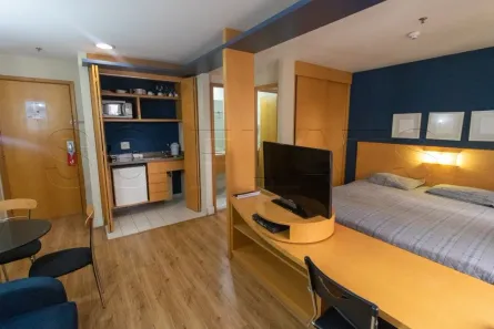 Flat com 1 Quarto para alugar, 28m² no Jardim Paulista, São Paulo