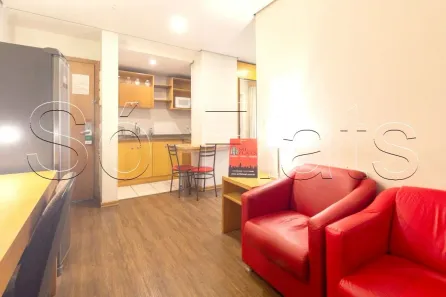 Apartamento com 1 Quarto para alugar, 43m² no Jardim Bela Vista, Santo André