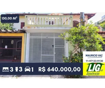 Sobrado com 3 Quartos à venda, 130m² no Jardim Centenário, São Paulo