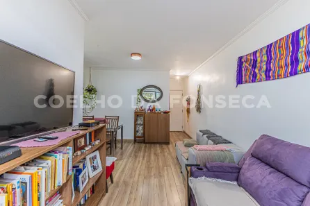 Apartamento com 2 Quartos para alugar, 78m² no Jardim Monte Kemel, São Paulo