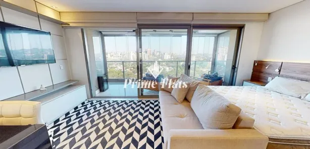 Flat com 1 Quarto para alugar, 46m² no Pinheiros, São Paulo