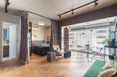 Apartamento com 1 Quarto à venda, 42m² no Indianópolis, São Paulo