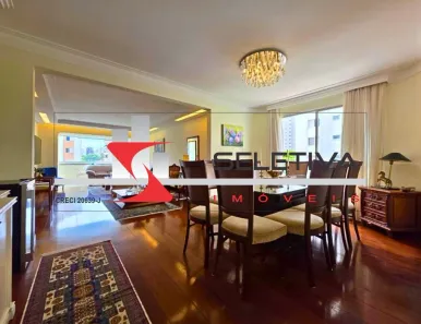 Apartamento com 3 Quartos para venda ou aluguel, 210m² no Brooklin Paulista, São Paulo