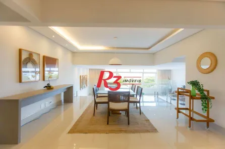 Apartamento com 4 Quartos para alugar, 225m² no Boqueirão, Santos