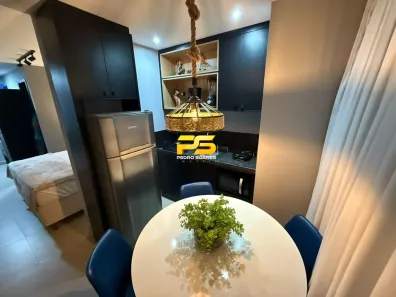Flat com 1 Quarto para alugar, 24m² no Ponta de Campina, Cabedelo
