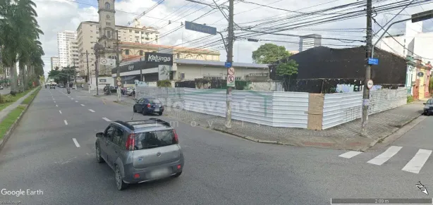 Lote/Terreno à venda, 740m² no Vila Mathias, Santos