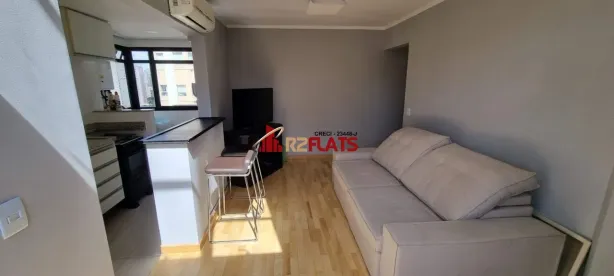 Flat com 1 Quarto para alugar, 44m² no Vila Olímpia, São Paulo