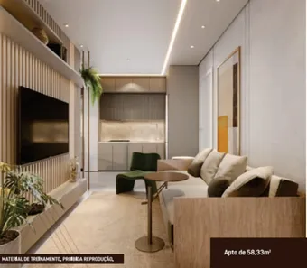 Apartamento com 3 Quartos à venda, 66m² no Loteamento Floresta, São José dos Campos