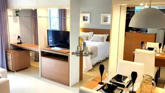 Flat com 1 Quarto para alugar, 40m² no Cerqueira César, São Paulo
