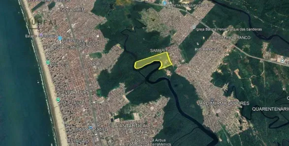 Lote/Terreno à venda, 323307m² no Samarita, São Vicente